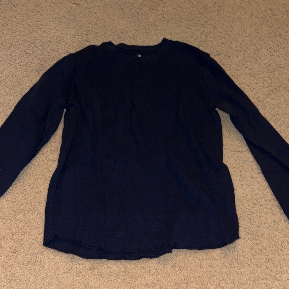 GAP Kids Black Long Sleeve Top